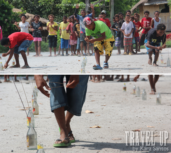 aeta youth fest game - planting rice