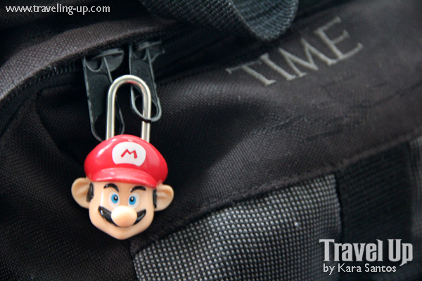 mario luggage lock