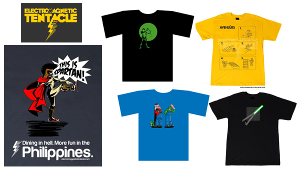 pinoy geek tshirt electromagnetictentacle2